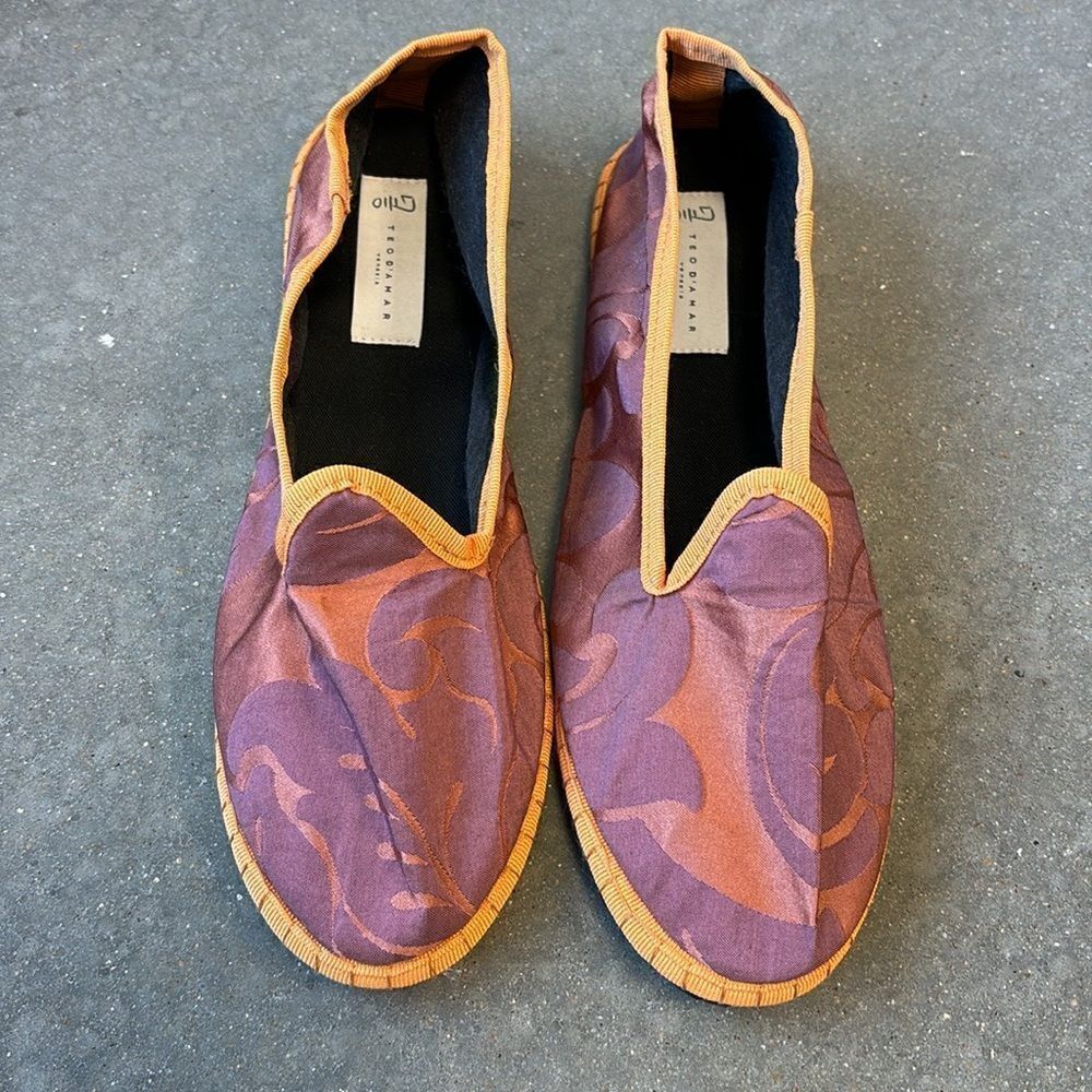 TEOD'AMAR flats orange 9